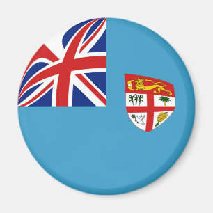 Imã Ímã com Bandeira Olho de Peixe de Fiji