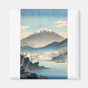 Imã Ímã com Design de Artista Original Vintage do Mont
