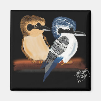Imã Ímã com dois Kookaburra