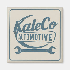 Imã Ímã com Logo Vintage