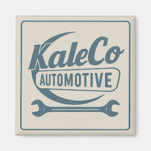 Imã Ímã com Logo Vintage