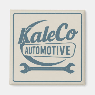 Imã Ímã com Logo Vintage