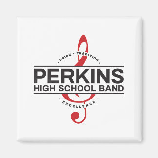 Imã Ímã com Logotipo da Banda Perkins