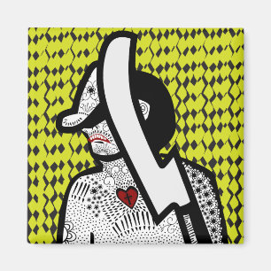 Imã Ímã comemorativo do bife de Northville