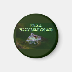 Imã Ímã Confie Totalmente em Deus