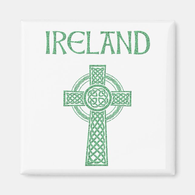 Imã Ímã Cruz Celta da Irlanda (Frente)