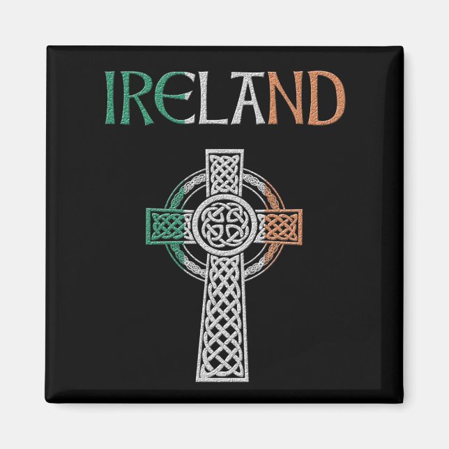 Imã Ímã Cruz Celta da Irlanda (Frente)