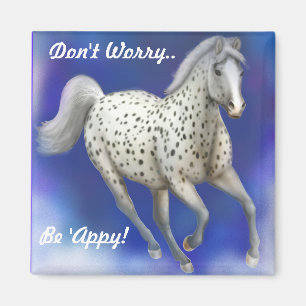 Imã Ímã customizável do Appaloosa celestial do