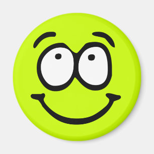 Imã Ímã customizável do fundo do Emoticon