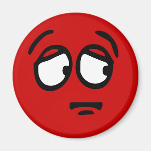 Imã Ímã customizável do fundo do Emoticon
