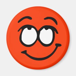 Imã Ímã customizável do fundo do Emoticon