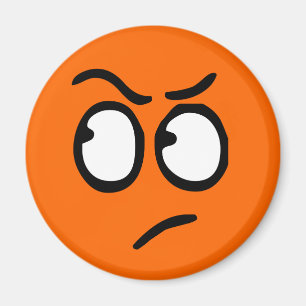 Imã Ímã customizável do fundo do Emoticon