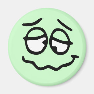 Imã Ímã customizável do fundo do Emoticon