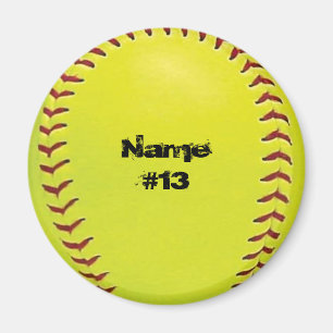 Imã Ímã customizável do softball