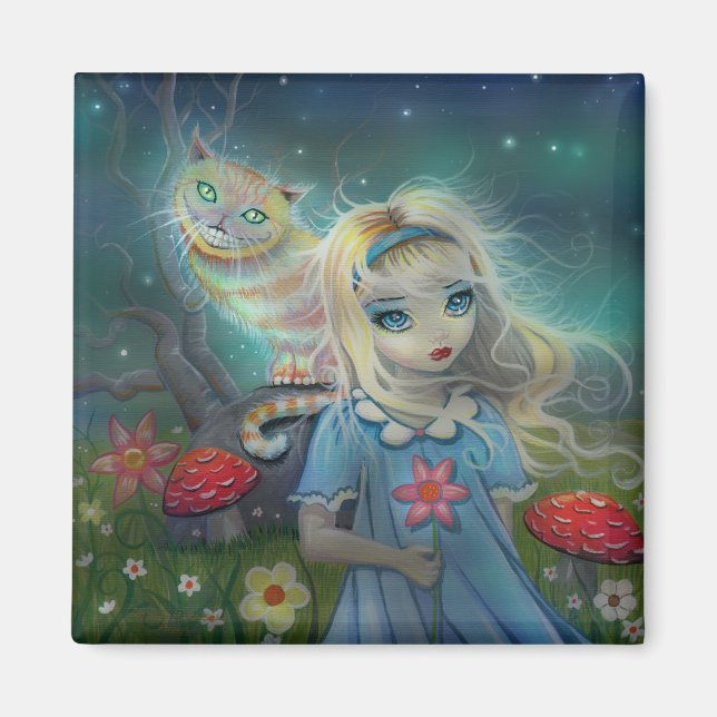 Imã Ímã da Alice no País das Maravilhas (Frente)
