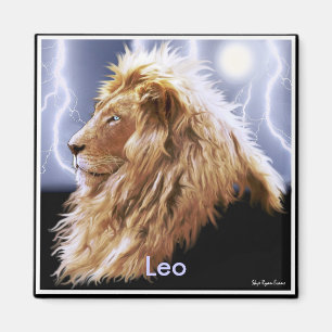 Imã Ímã da arte da astrologia do leão de "LEO"
