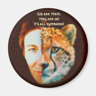 Imã Ímã da arte da PROTEÇÃO dos ANIMAIS SELVAGENS