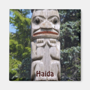 Imã Ímã da arte de pólo de Totem do nativo american