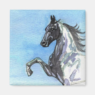 Imã Ímã da arte do cavalo de Saddlebred