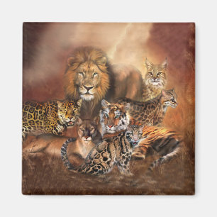 Imã Ímã da arte do gato grande