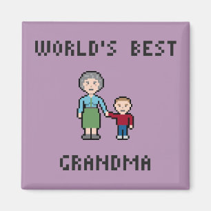 Imã Ímã da avó do mundo do pixel o melhor