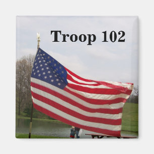 Imã Ímã da bandeira americana