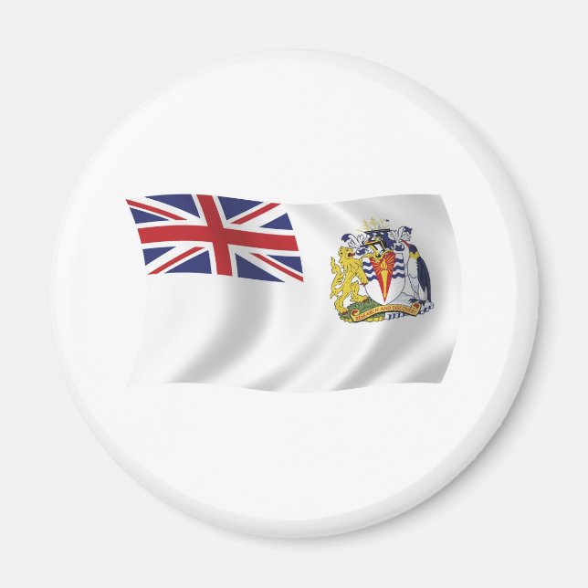 Imã Ímã da Bandeira Antártica Britânica (Frente)