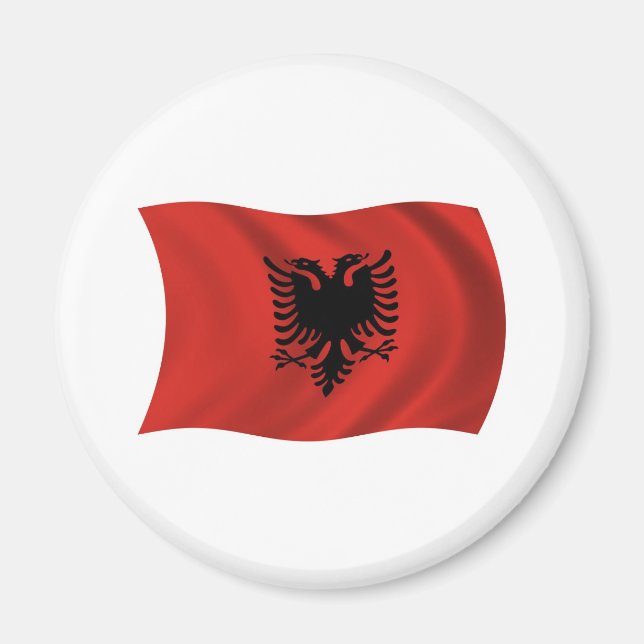 Imã Ímã da Bandeira da Albânia (Frente)