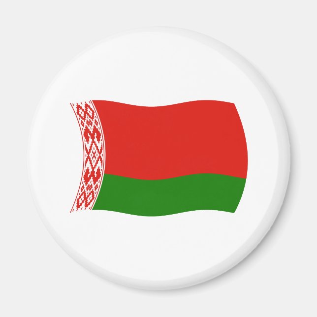 Imã Ímã da Bandeira da Bielorrússia (Frente)
