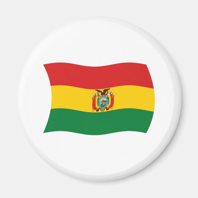 Imã Ímã da Bandeira da Bolívia (Frente)