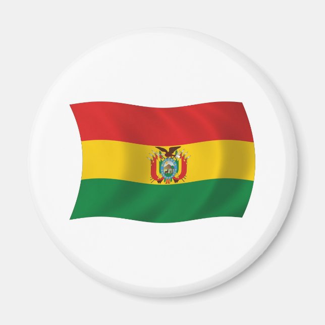Imã Ímã da Bandeira da Bolívia (Frente)