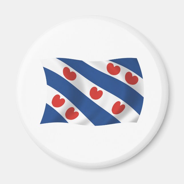Imã Ímã da Bandeira da Frísia (Frente)