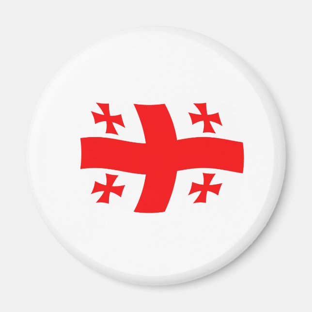 Imã Ímã da Bandeira da Geórgia (Frente)