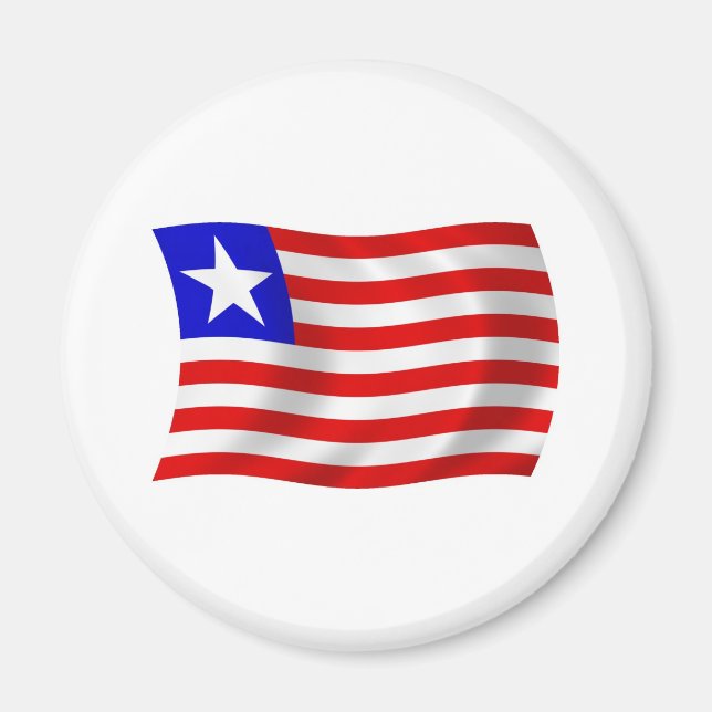 Imã Ímã da Bandeira da Libéria (Frente)