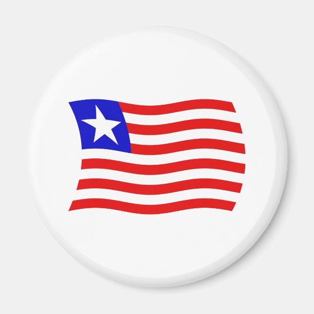 Imã Ímã da Bandeira da Libéria (Frente)