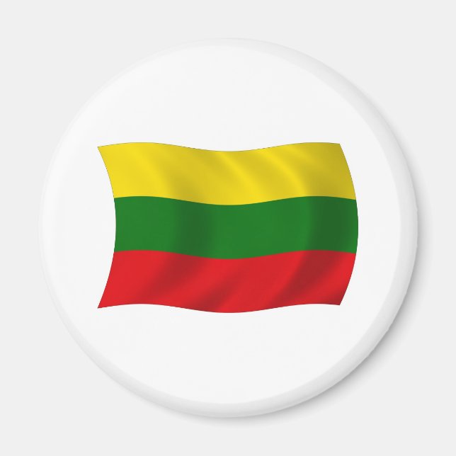 Imã Ímã da Bandeira da Lituânia (Frente)