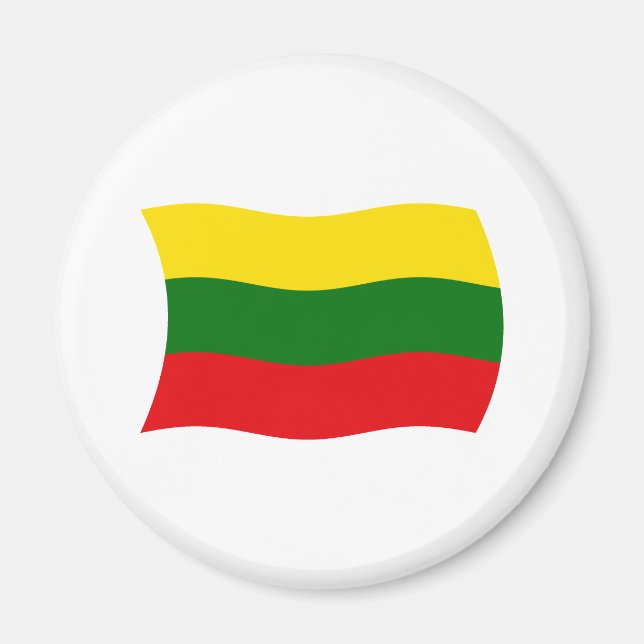 Imã Ímã da Bandeira da Lituânia (Frente)