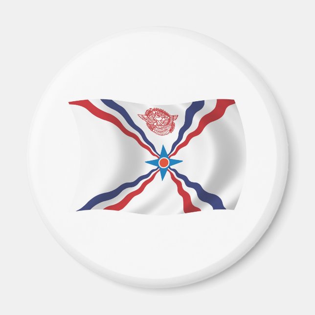 Imã Ímã da Bandeira da Nação Assíria (Frente)