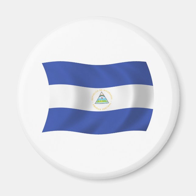 Imã Ímã da Bandeira da Nicarágua (Frente)