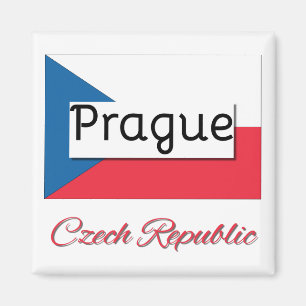 Imã Ímã da bandeira da república checa de Praga