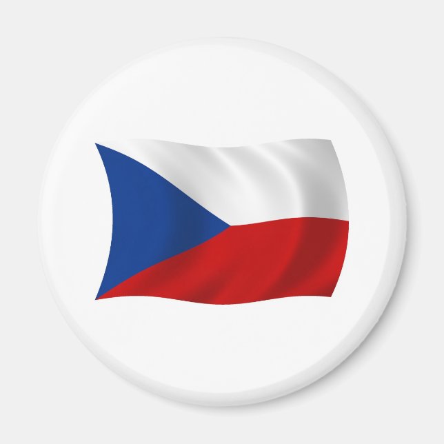 Imã Ímã da Bandeira da República Tcheca (Frente)