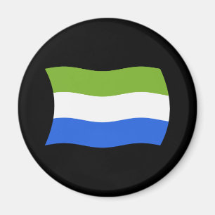 Imã Ímã da Bandeira da Serra Leoa