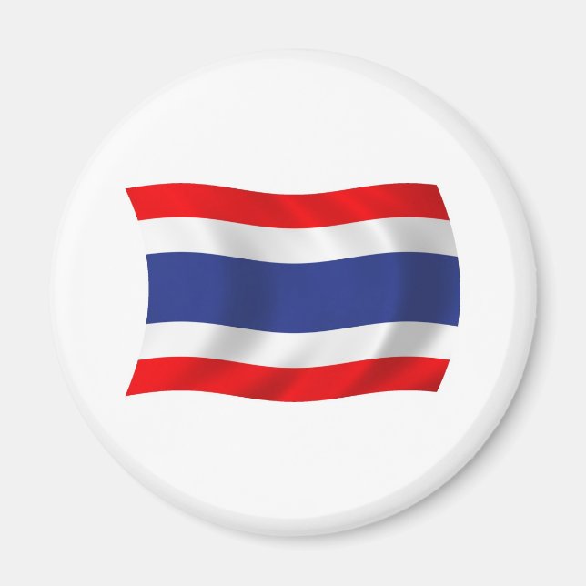 Imã Ímã da Bandeira da Tailândia (Frente)