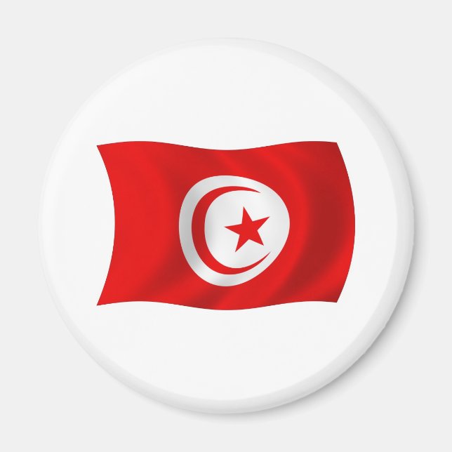 Imã Ímã da Bandeira da Tunísia (Frente)