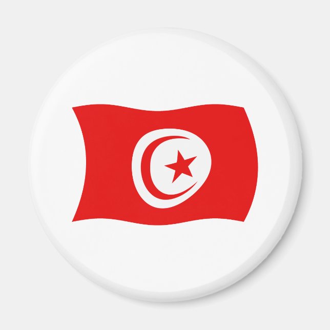 Imã Ímã da Bandeira da Tunísia (Frente)