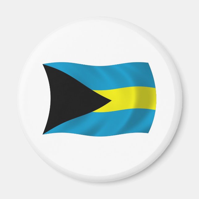 Imã Ímã da Bandeira das Bahamas (Frente)