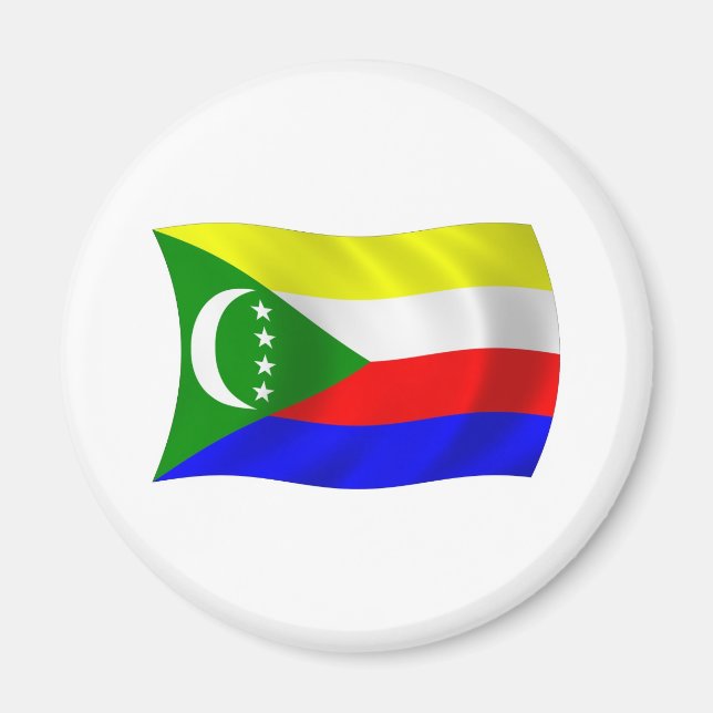 Imã Ímã da Bandeira das Comores (Frente)