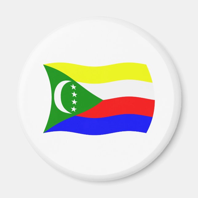 Imã Ímã da Bandeira das Comores (Frente)