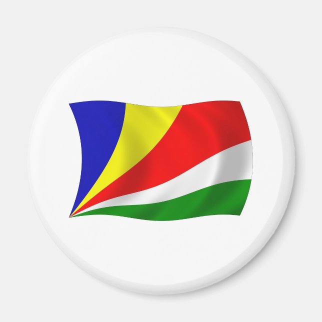 Imã Ímã da Bandeira das Seychelles (Frente)