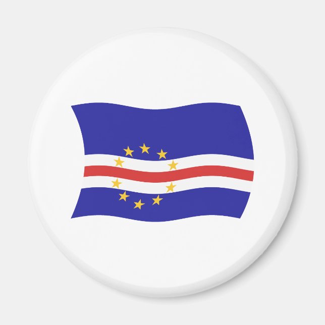 Imã Ímã da Bandeira de Cabo Verde (Frente)